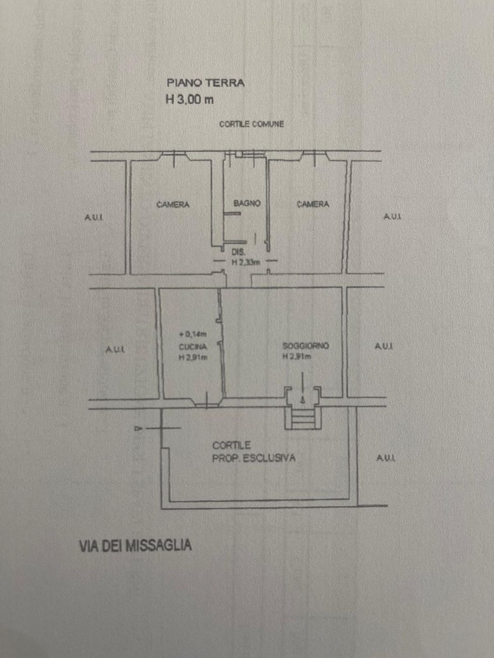 AMPIO TRILOCALE CON GIARDINO PRIVATO