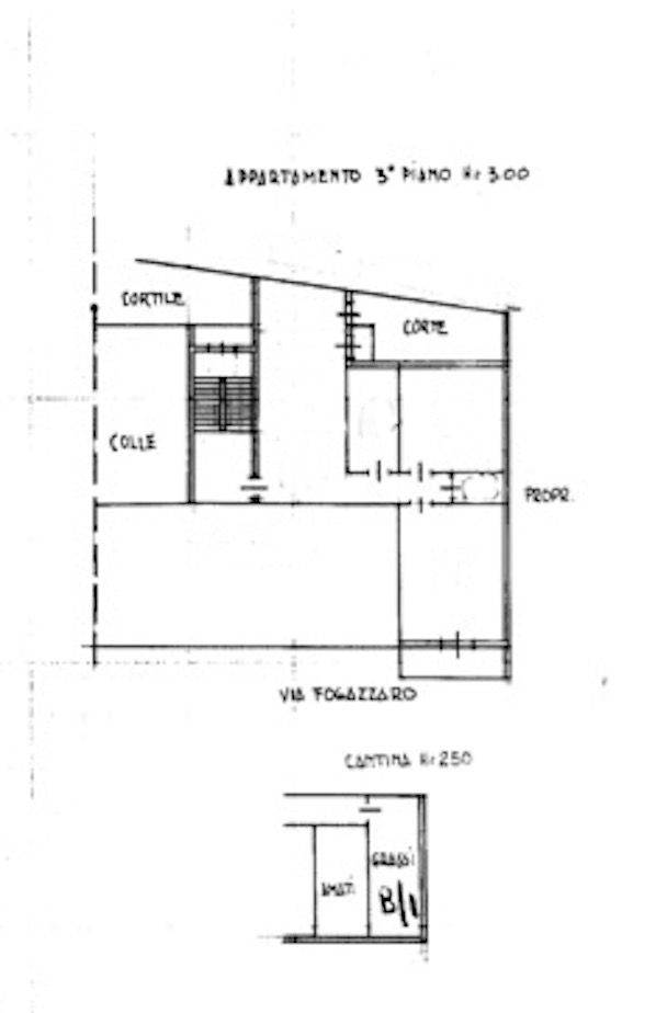 TRILOCALE PIANO ALTO CON DOPPIO BALCONE