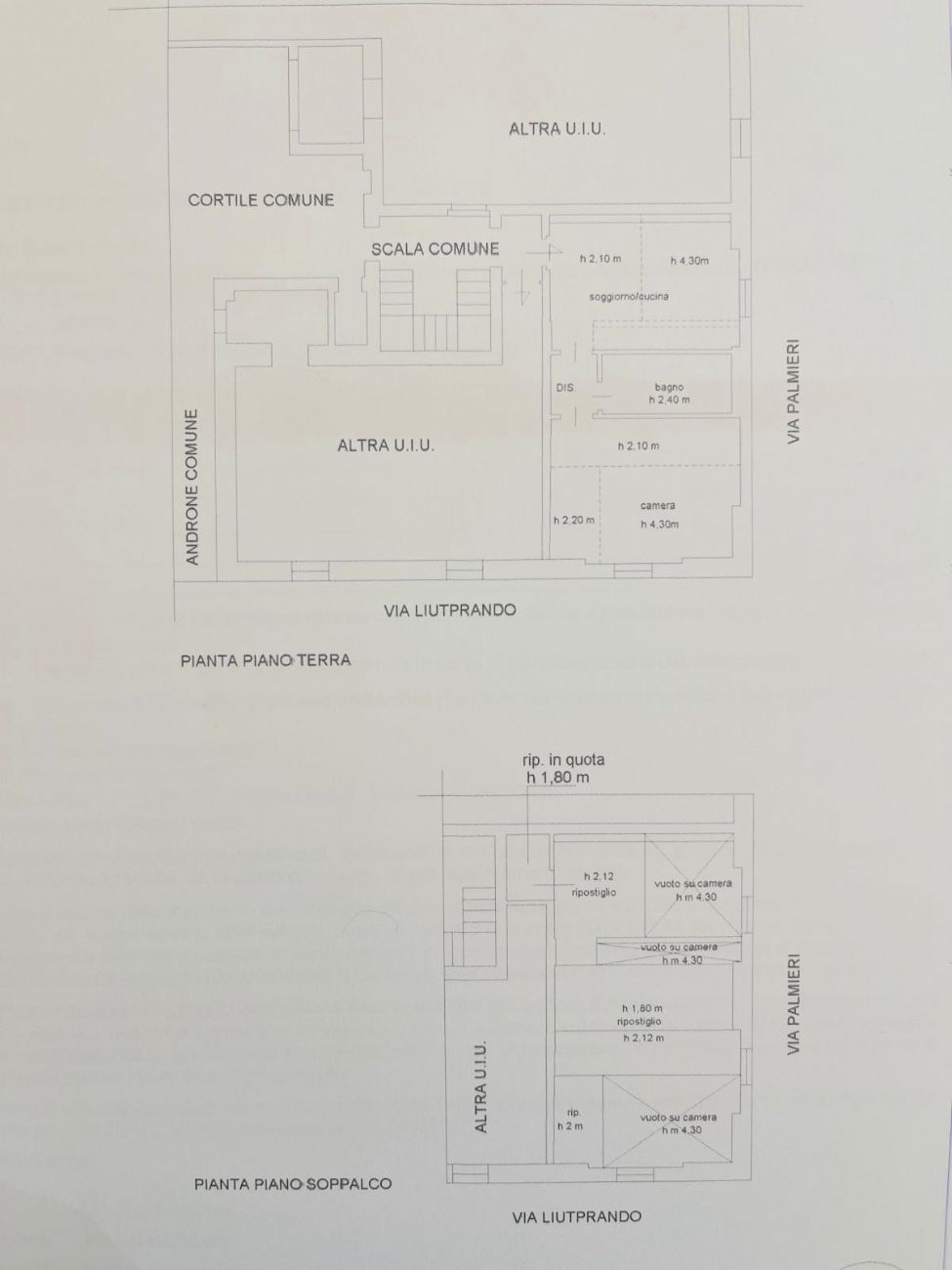 LOFT IN VIA PRIVATA LIUTPRANDO