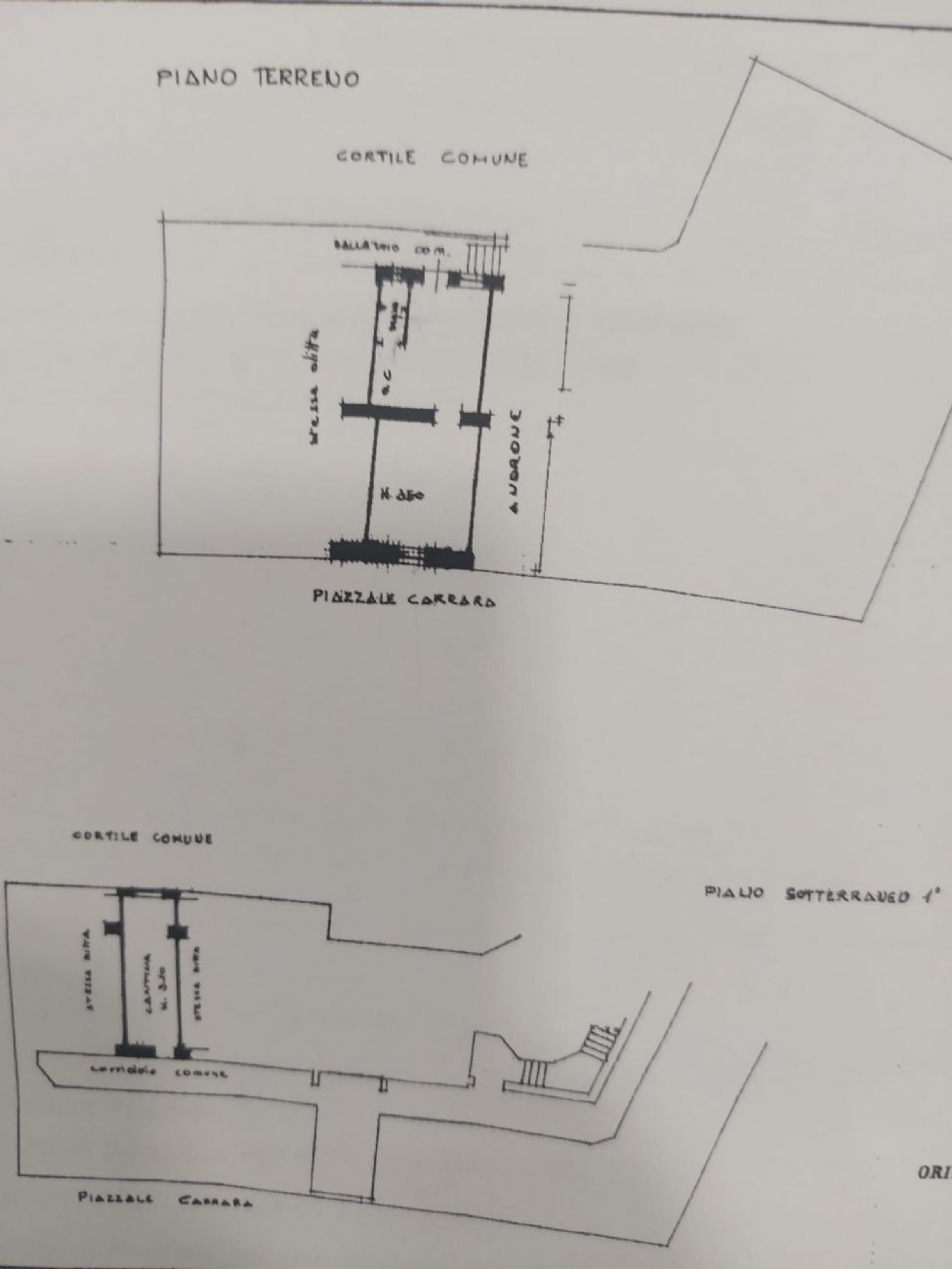 BILOCALE PIAZZALE CARRARA